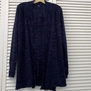 LULULEMON Wool Blend Cardigan w/ open sides